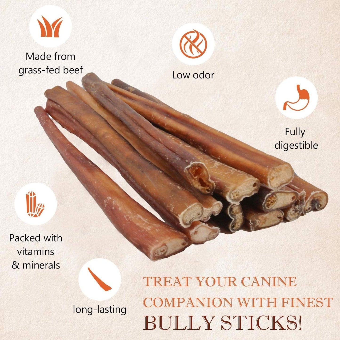 (10 Pack) Bully Sticks